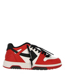 Sneakers OFF WHITE, Basket Out of Office, Full Red White