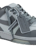 Sneakers OFF WHITE, Out of Office, Men, Grey Details, Full Grey