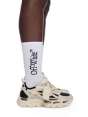 Sneakers OFF WHITE, Be Right Back Sneakers, Black and White