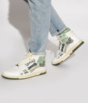 Sneakers AMIRI, Street Style,Unisex, Bandana Print, Kaki