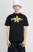 Tricou Palm Angels, Yellow Star, Negru