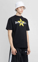 Tricou Palm Angels, Yellow Star, Negru