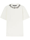 Tricou PALM ANGELS, Neck Logo Insert, White