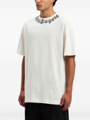 Tricou PALM ANGELS, Neck Logo Insert, White