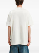 Tricou PALM ANGELS, Bear In Mind, Logo Print, White