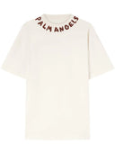 Tricou PALM ANGELS, Logo Guler, PMAA072S24JER0020325