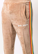 PANTALONI PALM ANGELS, RAINBOW CHENILLE, Beige