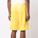 Pantaloni scurti PALM ANGELS, CCLASSIC TRACK SHORTS YELLOW