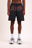 Bermude PALM ANGELS, logo atasat, Grey