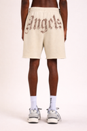Bermude PALM ANGELS, logo atasat, White