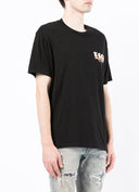TRICOU AMIRI, Bumbac, Print Frontal Black