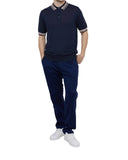 Pantaloni Pal Zilieri, Drawstring Checkered Cotton Pants