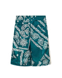 Pantaloni scurti  PALM ANGELS, Bandana Track Shorts, Green