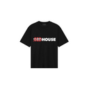 Tricou Redhouse, Stylish Logo, Black, Regular Fit