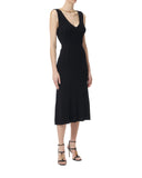 Rochie ELISABETTA FRANCHI, Dress in openwork knit fabric with jewel detail