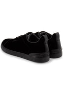 Sneakers Zegna, Low Top, Triple Stitch, Dark Black