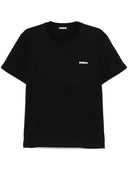 TRICOU BARROW, Little Logo Insert, Bear Print, Black