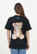 TRICOU BARROW, Raised Logo, Bear Print, Black