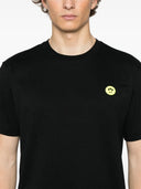 TRICOU BARROW, Raised Logo, Bear Print, Black