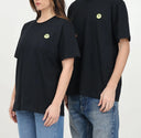 TRICOU BARROW, Raised Logo, Bear Print, Black