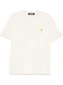 TRICOU BARROW, Iconic Smile, Bear Print, White