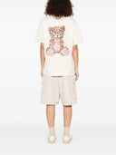 TRICOU BARROW, Iconic Smile, Bear Print, White