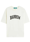 Tricou BARROW, logo T-shirt, White