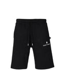 Pantaloni scurti MARCELO BURLON, bermuda shorts, Negru