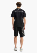 Tricou MARCELO BURLON, Panther Print, Negru
