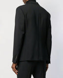 Sacou DSQUARED2, Fermoare atasate, Negru