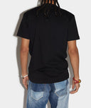 Tricou DSQUARED2, Cool Logo Multicolor, Negru