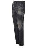 BLUGI DSQUARED2, Washed Style, Slim Fit, Black
