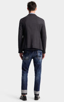 Jeans DSQUARED2, Dark Wash Teddy Jeans