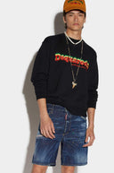 Pantaloni scurti DSQUARED2, Marine Bermuda Shorts, Bleumarin
