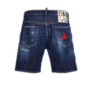 Pantaloni scurti DSQUARED2, Marine Bermuda Shorts, Bleumarin