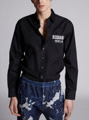 Camasa Dsquared2, Black, Ceresio 9 Check