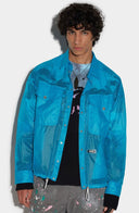 Camasa DSQUARED2, Drawsrting  in Blue
