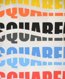 Tricou DSQUARED2, Multicolor Print Frontal, Alb