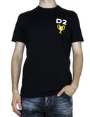 Tricou DSQUARED2, Pixel Print, Black S74GD1151S23009900