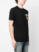 Tricou DSQUARED2, Pixel Print, Black S74GD1151S23009900