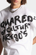 Tricou DSQUARED2, Frontal Print, S74GD1238S23009100