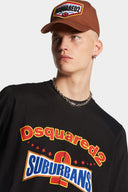 Tricou DSQUARED2, SUBURBANS SKATER FIT