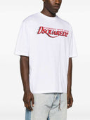 TRICOU DSQUARED2, Team 1995 Print, White
