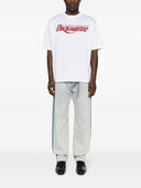 TRICOU DSQUARED2, Team 1995 Print, White
