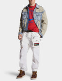 Tricou DSQUARED2, Cool, Fit, Bear Print, Red