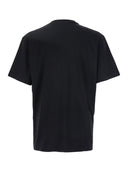 Tricou DSQUARED2, Crewneck, Details, Cotton, Black, Regular Fit