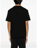 Tricou DSQUARED2, Crewneck, Details, Cotton, Black, Regular Fit
