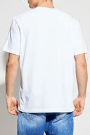 SET TRICOURI DSQUARED2, Twin Pack, Logo D2 atasat, Alb, Regular Fit