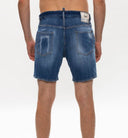 PANTALONI SCURTI DSQUARED2, Marine Fit