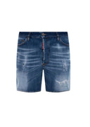 PANTALONI SCURTI DSQUARED2, Marine Fit